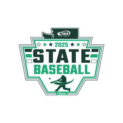 WIAA 2025 State Baseball Sticker