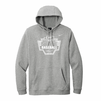 WIAA 2025 State Baseball Nike Hoodie - Light Grey