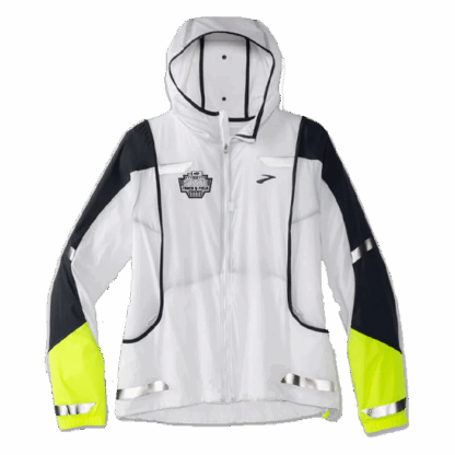 WIAA 2025 State Track Brooks Convertible Jacket - White/Asphalt