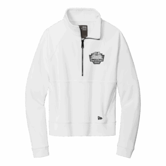 WIAA 2025 State Track New Era Ladies 1/4 Zip - White
