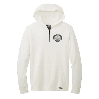 WIAA 2025 State Track New Era Hooded 1/4 Zip - White