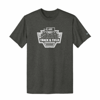 WIAA 2025 State Track Nike Short Sleeve - Dark Grey