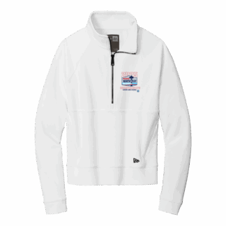 PNS Senior Long Course 2025 - New Era Ladies Quarter Zip - White
