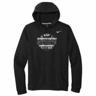 Nike Hoodie - WIAA 2025 State Slow Pitch Softball - Black