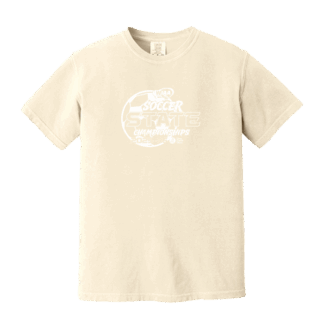 Comfort Colors Short Sleeve Tee - WIAA 2025 State Soccer - Ivory