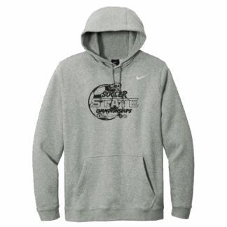Nike Hoodie - WIAA 2025 State Soccer - Dark Heather Grey