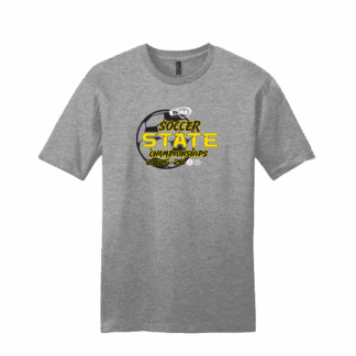 Short Sleeve Tee - WIAA 2025 State Soccer - Grey Frost