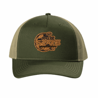 Trucker Hat - WIAA 2025 State Soccer - Drab Green/Tan