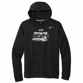 Nike Hoodie - WIAA 2025-2026 State Swim & Dive - Black