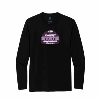 Long Sleeve Tee - WIAA 2025 State Volleyball - Jet Black