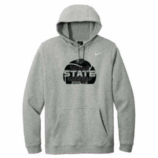 Nike Hoodie - WIAA 2025 State Volleyball - Dark Heather Grey