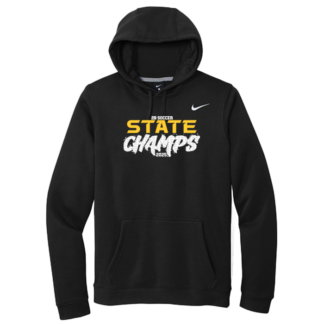 State CHAMPS Nike Hoodie - WIAA 2025 State Soccer - Black