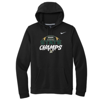 1B CHAMPS DeSales - Nike Hoodie - WIAA 2025 State Football - Black