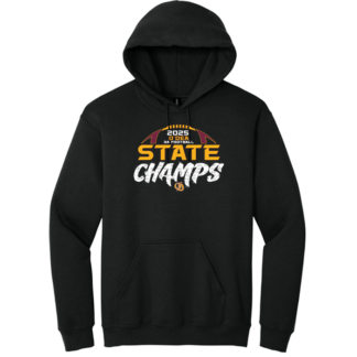 3A CHAMPS O'Dea -  Hoodie - WIAA 2025 State Football - Black