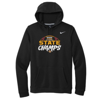 3A CHAMPS O'Dea Nike Hoodie - WIAA 2025 State Football - Black