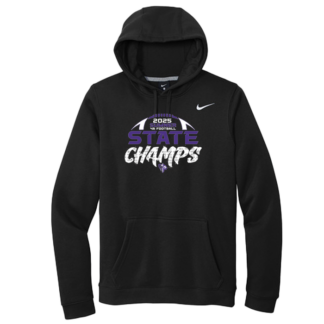 4A CHAMPS Sumner - Nike Hoodie - WIAA 2025 State Football - Black