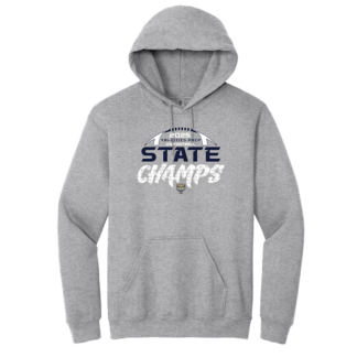 2B CHAMPS - Tri-Cities Prep - Hoodie - WIAA 2025 State Football - Sport Grey