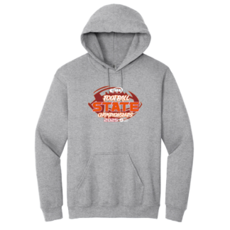 Hoodie - WIAA 2025 State Football - Sport Grey