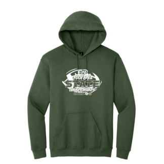 Hoodie - WIAA 2025 State Football - Military Green
