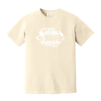 Comfort Colors Short Sleeve Tee - WIAA 2025 State Football - Ivory