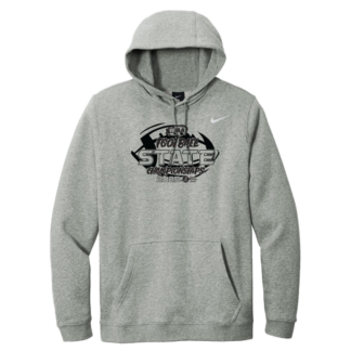Nike Hoodie - WIAA 2025 State Football - Dark Heather Grey