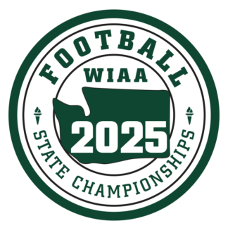 Patch - WIAA 2025 State Football - Green/White