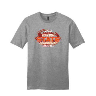 Short Sleeve Tee - WIAA 2025 State Football - Grey Frost