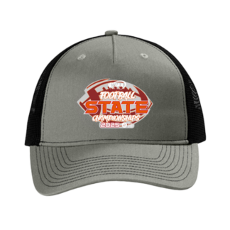 Trucker Hat - WIAA 2025 State Football - Heather Grey/Black