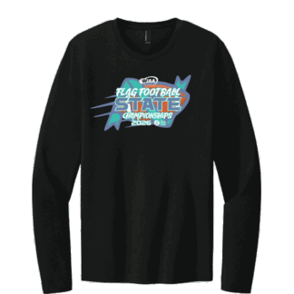 WIAA 2026 State Girls Flag Football - Long Sleeve - Black-opt