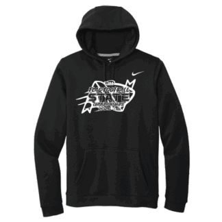 WIAA 2026 State Girls Flag Football - Nike Hoodie - Black