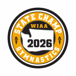 WIAA 2026 State Gymnastics - CHAMP Patch