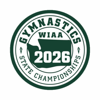 WIAA 2026 State Gymnastics - State Championships Patch