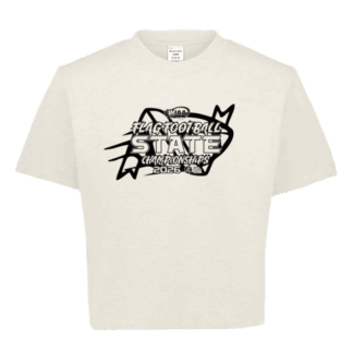 WIAA Flag Football Boxy Crop Short Sleeve 2026