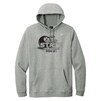 Nike Hoodie – WIAA 2026 State Bowling - Dark Grey