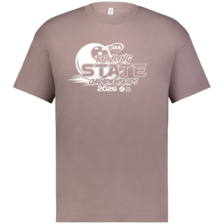 Oversize Short Sleeve – WIAA 2026 State Bowling - Shitake