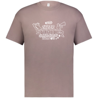 Oversized Short Sleeve- WIAA 2026 State Cheerleading - Shiitake