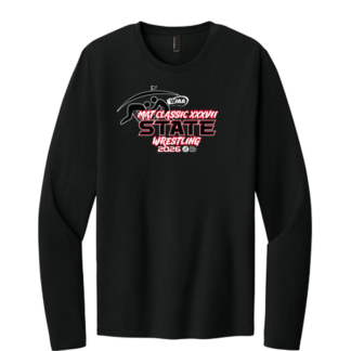 Long Sleeve - WIAA 2026 State Wrestling  - Black