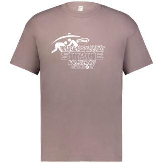Oversized Short Sleeve - WIAA 2026 State Wrestling - Shitake