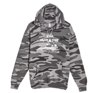Premium Hoodie - WIAA 2025-2026 State Swim & Dive - Slate Camo